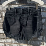 Hollister Black Curvy Ultra High-Rise Mom Short 3” Shorts Woman’s Size 25 Photo 0