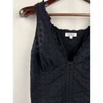 Women’s Frankie’s Bikinis Medium Black Tank Corset Top with a Side Zipper Size undefined Photo 1