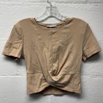 ZARA  Twist Front Crop Top Photo 0