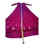 Marchesa Notte Red Velvet Sequin Evening Gown Photo 8