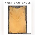 American Eagle Outfitters Mustard Short Sleeve Tee Photo 3