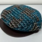 Tarnish Italy Boucle Newsboy Cap Blue Photo 7