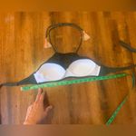 So NWT Bikini Top Small Olive Green Boho Crocheted Photo 4