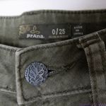 prAna women's green skinny jeans, size 0/25 Photo 2