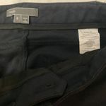 Vince Career Workwear Pants  Mid Rise Black Ponte Stretch Skinny Riding Pants Photo 4