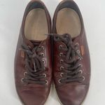 Ecco Shoes Size 42 (US 11-11.5) Soft 7 Leather Laceup Sneaker Comfort Travel Photo 2