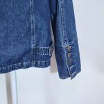 Caribbean Joe  Denim Jacket Size Medium Denim Blazer Photo 4