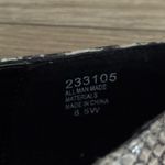 Theme Shoes Snakeskin Print Buckle Accent Low Heeled Pumps Women Size 8.5W Edgy Tan Photo 7