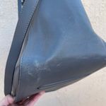 Alexander McQueen women’s Inside Out gray calfskin leather shopper tote bag Photo 8