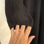 Tuckernuck Eliza Dress Size M Black Long Sleeve Mini Shift A Line Pomander Place Size M Photo 4