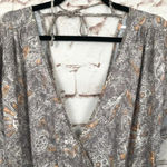 Free People Universal Surplice Jumpsuit In Taupe Photo 6