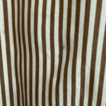 Stateside Shirt Dress Brown White Pinstripe Long Sleeve Button Front Womens XS Photo 6