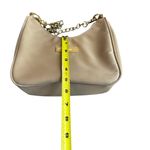 White Fox Boutique  Chain Strap‎ Nylon Shoulder Bag Tan Gold Trendy Going Out Photo 9