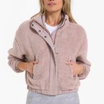 Vuori Cozy Sherpa Jacket in Umber Sz XS Photo 0