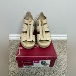 Merona linen style beige woven espadrille wedges Photo 2