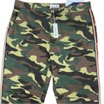 Sundry  Camo Pants with Rainbow Stripe Accents Size 30 NWT Lightweight Summer Photo 2