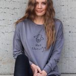 Bee Attitudes Bee The Change Women’s Sweat Shirt Pull Over Size Small NWT Inspiration Soft!! Photo 1