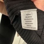 Crave fame   Women's Black Ribbed Long Sleeve Crop-top Size Medium NWT Photo 6