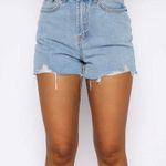 White Fox Boutique NWT  On Vacay Denim Shorts Photo 0