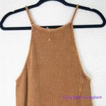 Free People New!  FP One Katya Thermal Tank mini Dress in in Cinnamon, size L‎ Photo 10