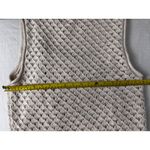 Sanctuary  Womens Knit Dress Cream Sleeveless Mini Sheath Mesh Size M Photo 7