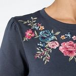 Driftwood Jeans Julie Crew Neck Tee Shirt - Serenity Photo 2