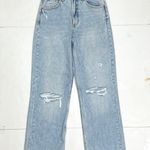 ZARA High-Waisted Jeans Wide-Leg Photo 0