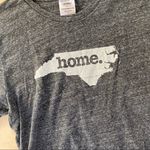 Home Tee North Carolina Heather Gray Size Medium White Photo 2