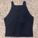 Princess Polly Black Halter Neck Crop Top Photo 0