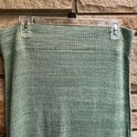 Free People Golden Hour Midi Skirt Aqua Malachite Large NWT Green Photo 5