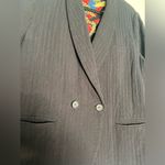 Daniel Rainn Anthropologie  Double-Breasted Blazer Sz Large Photo 2
