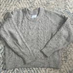 Old Navy  Gray Cable Knit Sweater Photo 0