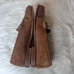 G.H. Bass & Co. Weejuns Tropic Floral Suede Leather Loafers Size 11 Brown Photo 11