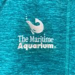 Landway Outerwear The Maritime Aquarium Marled Fleece Jacket Size Medium Blue Photo 3