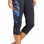 Athleta Be Free Capri Crop Pants Spliced Fire Photo 0