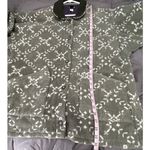 Patagonia VTG Sherpa Fleece Barn Chore Jacket Womens L Green USA Button Down Photo 10