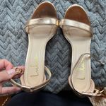 Lulus  rose gold heels Photo 1