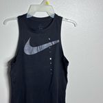 Nike The Tee Women Black Athletic Tank Top Just Do it size small Photo 1