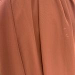 NWT Revelry Valerie Chiffon Faux Wrap Ruffle Maxi Gown Dress Cinnamon Rose 2 Brown Photo 9