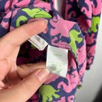 Lilly Pulitzer Elsa 100% Silk Tusk In Sun Pink Elephant Button Front Blouse XXS Photo 3