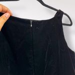 Vintage Ninety 6 Deep Purple Black Velvet Dress Formal Sexy Party Holiday 60s Photo 4