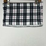 Puma Von Dutch x Plaid Y2K Streetwear Bandeau Top Black Pink Women Size L Photo 4