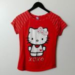 Hello Kitty 2017  XOXO T Shirt Red Small Cartoon Character Double Sided Graphic S Photo 8