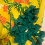 Royal Creations Hawaiian MuuMuu Yellow Floral Women 2x Dress. 2262 Photo 3