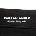 AG Adriano Goldschmied NWT Adriano Goldschmied AG Farrah Ankle Skinny in Luminous Super Black Jeans 28 Photo 7