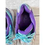 Saucony  Women's Ride 8 Sneaker Sz 7 Gray/Blue/Silver/Purple Power Grd Photo 5