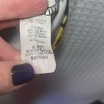 Sunflower Print Lace Trim Women's Top Black Photo 4