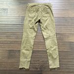 Hudson Jeans HUDSON Krista Ankle Skinny Jean Womens Sz 28 Olive Green Raw Hem Distressed Photo 5
