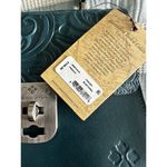 Patricia Nash New Chauny Floral Tooled Leather Satchel Handbag Purse Blue Coral Photo 3