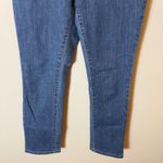 L.L. Bean Denim Jeans Straight Leg Dark Wash Comfortable Size 10 Regular Blue Photo 2